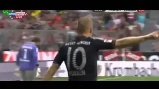 Bayern-Munchen-Borrusia Dortmund 2-1 All Goals - German Supercup 12-08-12
