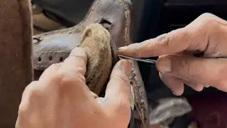 Bringing life to an old saddle🐎🐎