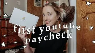 First YouTube Paycheck & How Much I Make With 5,000 Subscribers