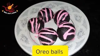 2 ingredients Oreo balls || recipe by Maha asif 