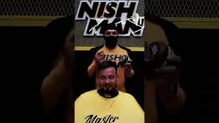 Создание укладки при помощи Воска на водной основе NISHMAN STYLING WAX Обучение!