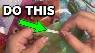 Diamond Painting Wheel Part 2: How to Add Double Sided Tape