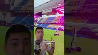 Cielo rosa en Birmingham: luces del estadio y nieve crearon un efecto visual inusual