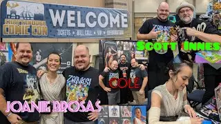 Chattanooga Comic Con - I met Cosplayer Joanie Brosas & Scott Innes The Voice Of Scooby-Doo