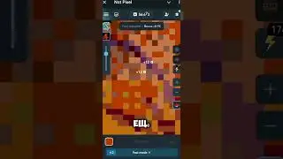 Not Pixel раздаст больше чем Notcoin! Второго шанса уже не будет! #notpixel #notcoin