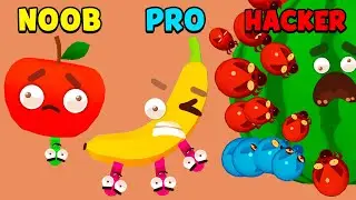 NOOB vs PRO vs HACKER - Worm Out