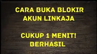 Cara Membuka Blokir akun linkaja, reset pin, upgrade full service Mudah!