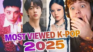 (TOP 200) MOST VIEWED K-POP SONGS OF 2025 (YEAR-END CHART) Reaction