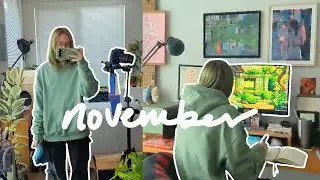 november | Artist Vlog 52