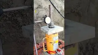 Soil Nail pull-out test Appratus Arrangement #shorts #civilengineering #Cwill concepts #pullout