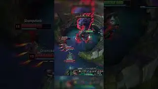 Crazy Samira 1vs5 Engage - Samira Pentakill - League of Legends #shorts