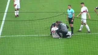 VfB vs. RB Leipzig - 34.': Ginczek Vom Feld (2018 live @ Mercedes-Benz Arena - Stuttgart)