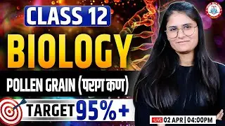 Class 12th | Biology : Pollen Grain #3, Class 12th Biology Classes By Nidhi Mam