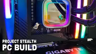 PC BUILD | AORUS Project Stealth PC DIY KIT, no cables?!
