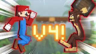 Melon Playground Mods: MarioCraft + DK Craft V4 Update Mod!