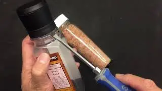 How to refill  Kirkland Signature Himalayan Pink Salt grinder tutorial.