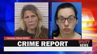 WHKY News Crime Report, Thursday, January 23, 2026