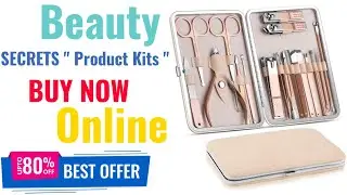 Facial Care, Hand Care & Foot Care 😍 Beauty Secrets Manicure Kit ✅