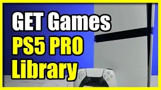 Как загрузить игры PS4/PS5 на новую консоль PS5 Pro (перенос и библиотека игр)
