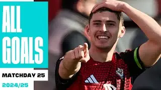TODOS los GOLES de la JORNADA 25 de LALIGA Hypermotion 2024/25
