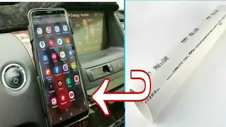 how to make mobile case stand on car by yourself from pvc pipe at home .