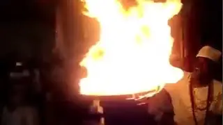 VEJA UM XANGÔ AFRICANO NO XIRÊ DE CANDOMBLÉ