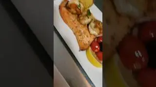 #Seafood  Jumbo #shrimp with  #Salmon #shorts