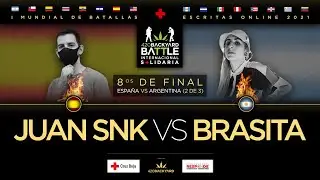 JUAN SNK vs BRASITA. 8os (ES vs AR 2 de 3) 420 Backyard Battle. I Mundial de escritas