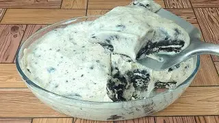 Sobremesa Feita com 4 ingredientes rápida e fácil