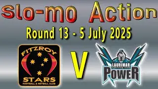 Slo-mo Action - Fitzroy Stars v Laurimar on 5 July 2025 at Sir Doug Nicholls Reserve