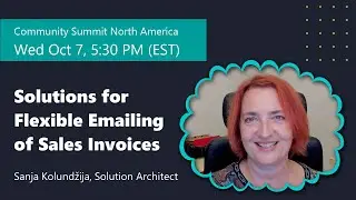 AXUG Session Invitation: Flexible Emailing of Sales Invoices