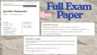 Specialist Exam Paper 2021 Paper 2 (Tech Active)