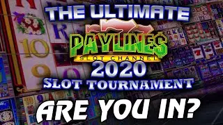 ULTIMATE PAYLINES SLOT TOURNAMENT 2020 ★ ARE YOU IN? ★ September 25th 6pm PST * TRAILER