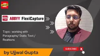 ABBYY FlexiCapture Tool | Working with Paragraphs/Static Text/Relations