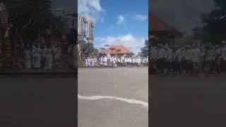 Balinese Customs and Culture #shortvideos #baliart #purapucakpadangdawa #tradition