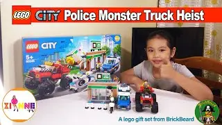 LEGO CITY POLICE MONSTER TRUCK HEIST 60245 | REVIEW | SPEED BUILD
