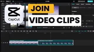 How To Join Video Clips Together In Capcut PC Tutorial