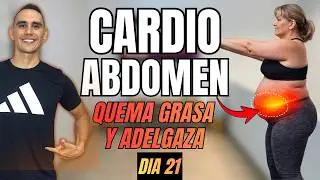 Día  21 | Baja de peso en 30 minutos | Rutina completa en casa Sin Saltos (BURN FAT)