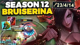 DIVINE SUNDERER KATARINA SNOWBALLS TOO HARD!! DOMINATE GAMES OFF ONE ROAM WITH THIS BUILD