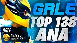 Gale Top 500 Ana gameplay - Overwatch Season 30
