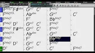 BACKING TRACK - SOUTH OF THE BORDER (Jimmy Kennedy, Michael Carr) F 130 BPM SWING