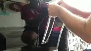 Chevrolet SS Fender vent removal
