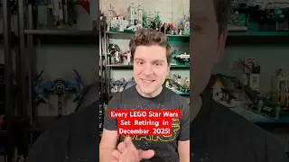 Все наборы LEGO Star Wars будут сняты с производства в декабре 2025 года!