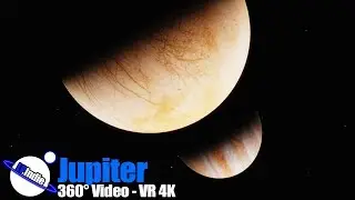 Gasplanet Jupiter 360&deg; - Space Engine - VR 4K