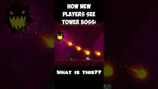 How new players see the Tower Boss #geometrydash