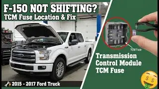 F-150 НЕ ПЕРЕКЛЮЧАЕТ ПЕРЕДАЧИ? Расположение и ремонт предохранителя TCM (модуля управления коробк...