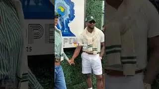 Usher and his wife Jennifer Goicoechea at US open BLUE CARPET EXCLUSIVE