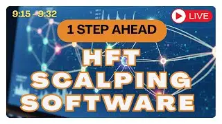 Live Demo of HFT Scalping Software from Loss to Profit in Intrady Trading in Options of Nifty Sensex