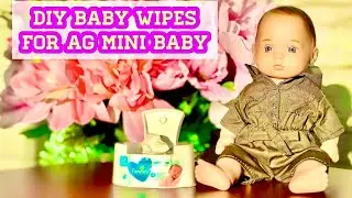 Мастер-класс по изготовлению миниатюрных салфеток Pampers с бесплатными распечатками 4 AG America...