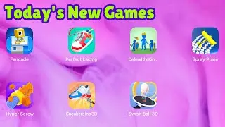 Fancade,Perfect Lacing,Defend the King: Draw Army,Spray Plane,Hyper Screw,Sneakers Inc 3D